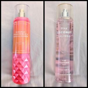 Two  (2) B&BW Sprays Coconut Calypso and Passionfruit Banana Flower